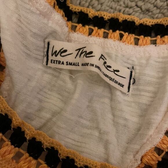 Free People embroidered tank XS - Picture 2 of 3